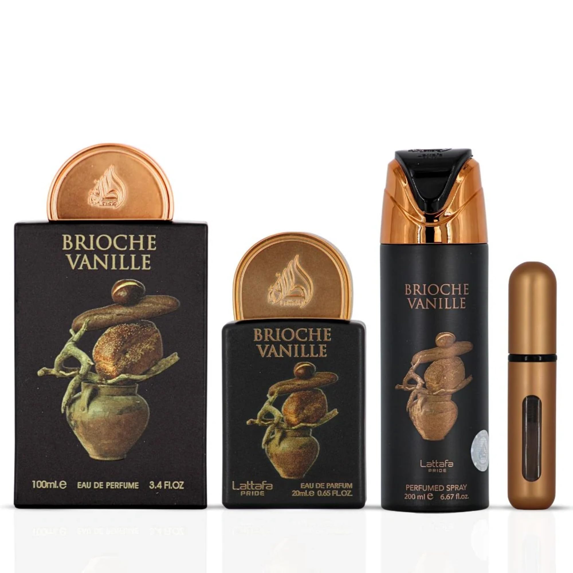 Amazon.com : Lattafa Pride Brioche Vanille 3-Piece Gift Sets